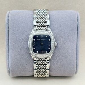David Yurman 25mm Thoroughbred Diamond Watch
